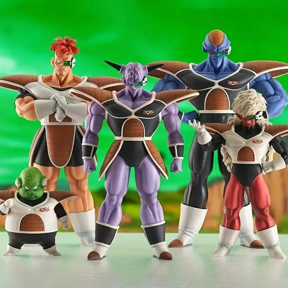 Anime Dragon Ball Z Ginyu Force Figure Jeice Ginyu Guldo Recoom Burter Figurine Pvc Action Figures Collection Model Doll Toys Anime Dragon Ball Z Ginyu Force Figure Jeice Ginyu Guldo Recoom Burter Figurine Pvc Action Figures Collection Model Doll Toys